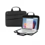 Mobilis THE ONE – Dėklas nešiojamam kompiuteriui – clamshell, 20% perdirbta medžiaga – Patvarus – 12,5–35,6 cm (14 inch) – Juodas (003067)