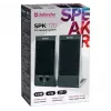 Staliniai garsiakalbiai DEFENDER SPK-170 2.0, 4 W RMS, laidinis USB 5 V, 3,5 mm, juodi