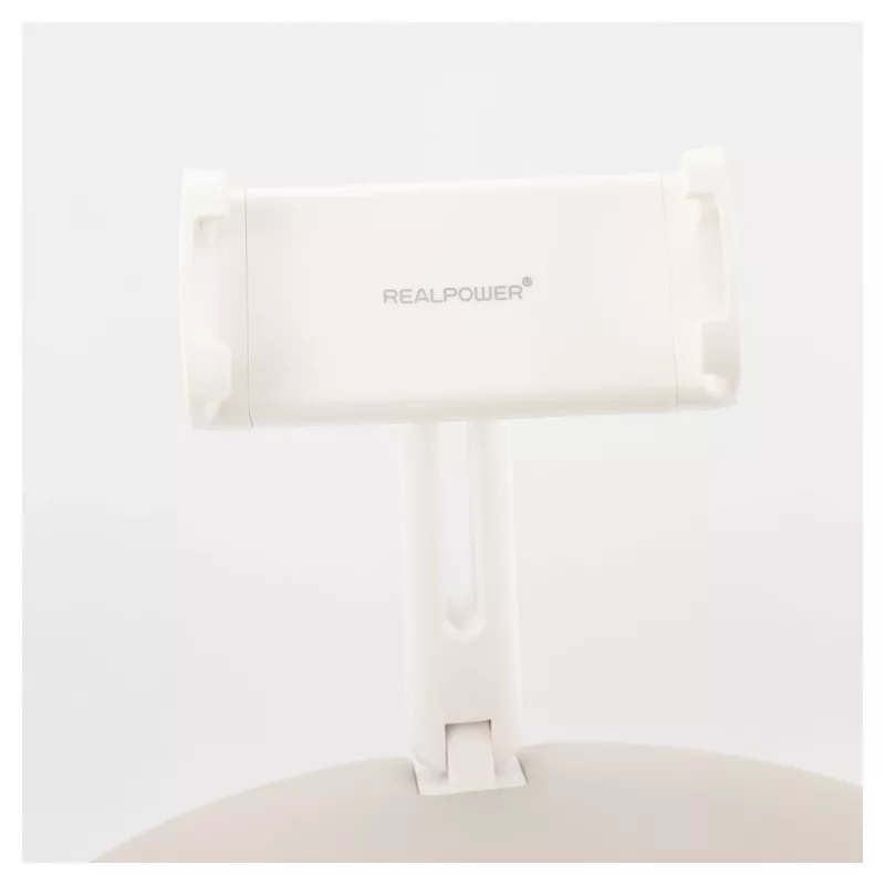 RealPower PillowStand-1 pasyvus laikiklis mobiliesiems telefonams / išmaniesiems telefonams / planšetiniams kompiuteriams, smėlio spalvos