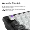 Mechaninė klaviatūra Keychron Q6H-M1 Wireless RGB Carbon Black