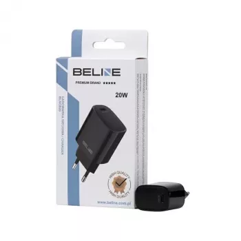 BELINE 20W PD 3.0 įkroviklis be laido juodas