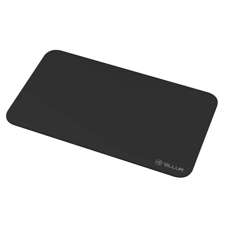 TELLUR SmoothClick Pelėdos kilimėlis M (35 cm x 25 cm) - Juodas