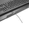 Maclean MC-839 klaviatūros ir pelės stalčius po stalu | Paslankus laikiklis klaviatūrai ir pelei | Ergonomiškas sprendimas darbo vietai