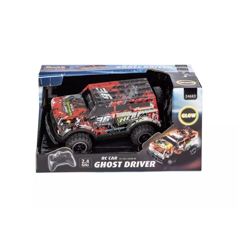 REVELL RC automobilis Ghost Driver raudonas 24683