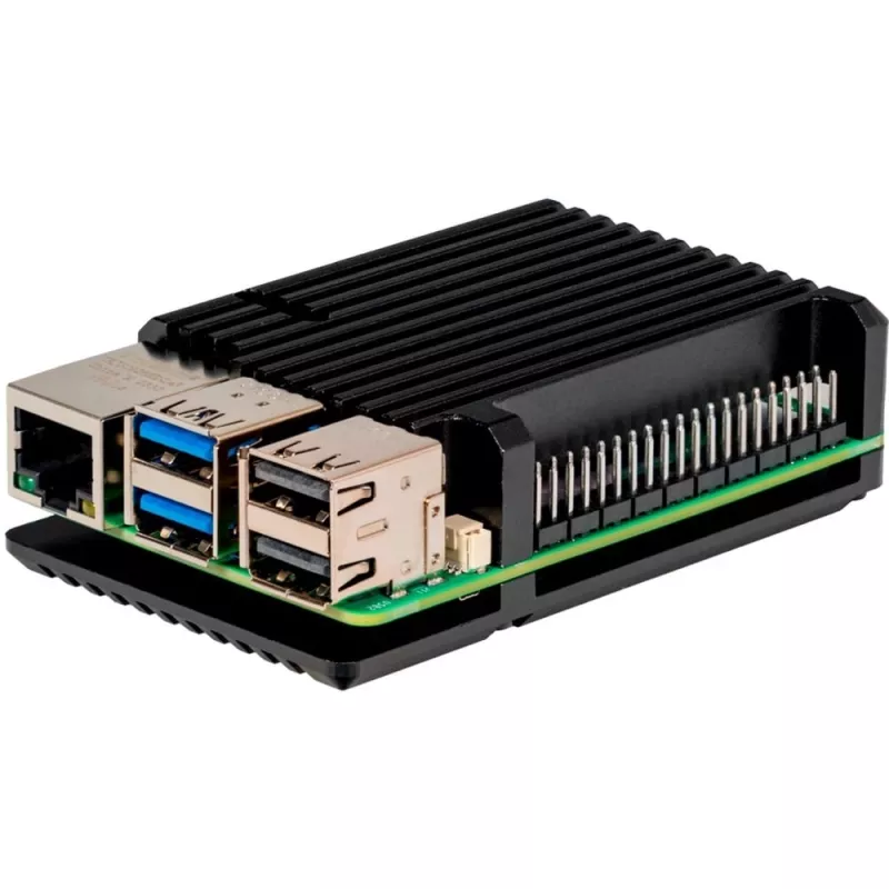Joy-IT ARMOR Case BLOCK SBC korpusas, skirtas Raspberry Pi (RB-AlucaseP5-07)