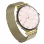 Išmanusis laikrodis Garett Verona 2 Gold Mesh su Bluetooth ir širdies ritmo matuokliu