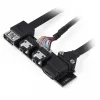 Priekinio skydelio USB Type-C (USB 3.1 Gen 2) atnaujinimo rinkinys SILVERSTONE SST-G11313530-RT
