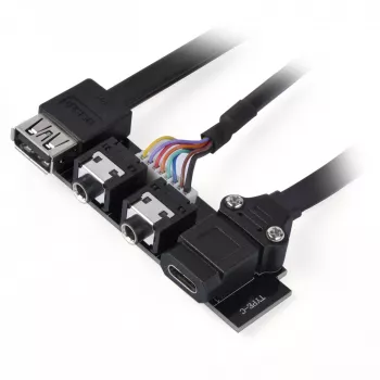 Priekinio skydelio USB Type-C (USB 3.1 Gen 2) atnaujinimo rinkinys SILVERSTONE SST-G11313530-RT