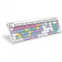 Klaviatūra Logickeyboard LKB-FCPX10-CWMU-UK Office USB QWERTY JK Anglų Daugiaspalvė