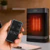 Extralink keraminis elektrinis bokštinis šildytuvas 1500W su LED ir nuotolinio valdymo pultu