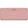 Belaidė klaviatūra Logitech Pebble Keys 2 K380S Tonal Rose Fra BT N/A-CENT-419 UNIV. (920-011805)