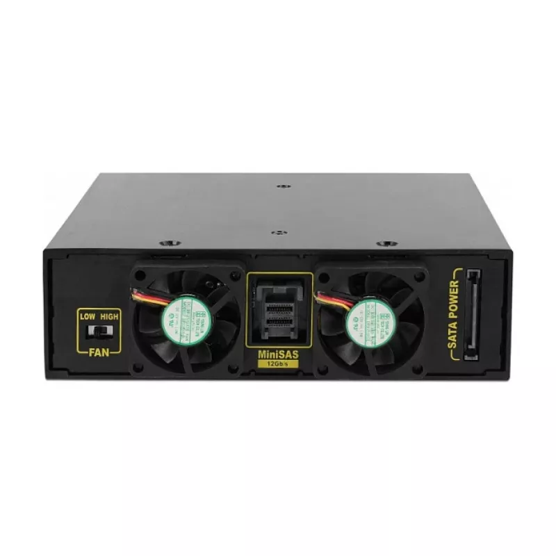 Mobili lentyna Delock 47233 4x 2,5 inch SATA/SAS juoda