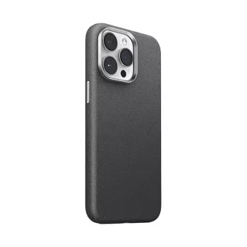 Dėklas telefonui Joyroom JR-BP007, skirtas iPhone 15 Pro, magnetinis, juodas, plonas apsauginis dėklas
