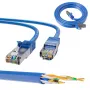Tinklo kabelis Extralink LAN Patchcord Kat.6A RJ-45 Cat6a 3m Mėlynas