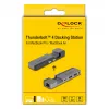 DeLOCK 87757 Thunderbolt 4 dokas 5K 100W PD 10Gbps LAN Garsas