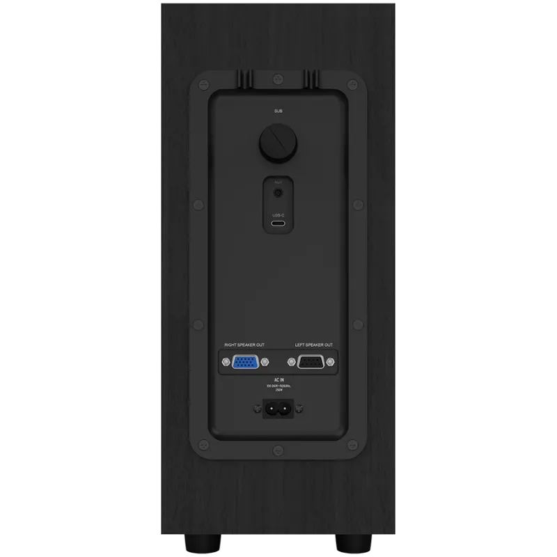 Garsiakalbiai KLIPSCH ProMedia Lumina Black – stalinė daugialypės terpės garsiakalbių sistema