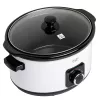 Lėtai verdantis puodas Adler AD 6413r, 5,8 L, baltas