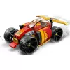 LEGO 71780 NINJAGO Kainio lenktyninis automobilis EVO 2v1 lenktynių automobilio modelis į visureigį, statybos rinkinys vaikams nuo 6 metų