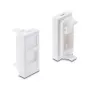 DELOCK snap-in H modulio dangtelis Keystone moduliui 1 prievadas 22,5×45 mm ABS baltas