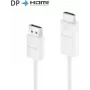 PureLink aktyvus DisplayPort 1.2 į HDMI 2.0 adapterio laidas, 4K60Hz (444), DisplayPort kištukas / HDMI kištukas