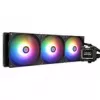 CPU aušintuvas Thermalright Frozen Warframe 420 BLACK ARGB — 140 mm ARGB ventiliatoriai, 420 mm radiatorius