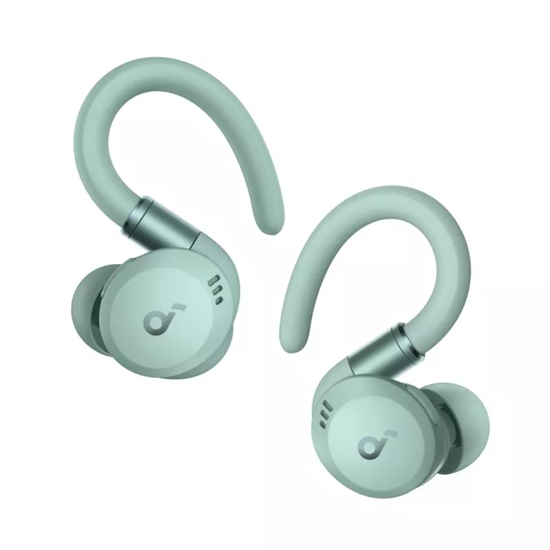 Soundcore Sport X20 žalios spalvos belaidės ausinės