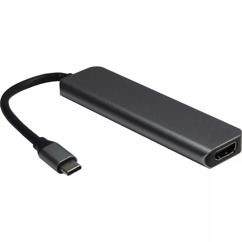 USB-C adapteris Inter-Tech H-469-1 5-in-1 5000 Mbit/s HDMI
