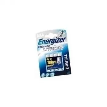 Baterija ENERGIZER Ultimate Lithium AAA LR03 1,5V (4 vnt.)