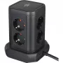 Maitinimo bokštas Brennenstuhl 1153560010 — 8 lizdai, 2×USB-A, 1×USB-C, juodas