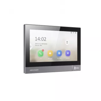 Vidinė vaizdo domofono stotelė Hikvision DS-KH8381-WTE1 7 col. 1024x600, PoE, Wi‑Fi, MicroSD