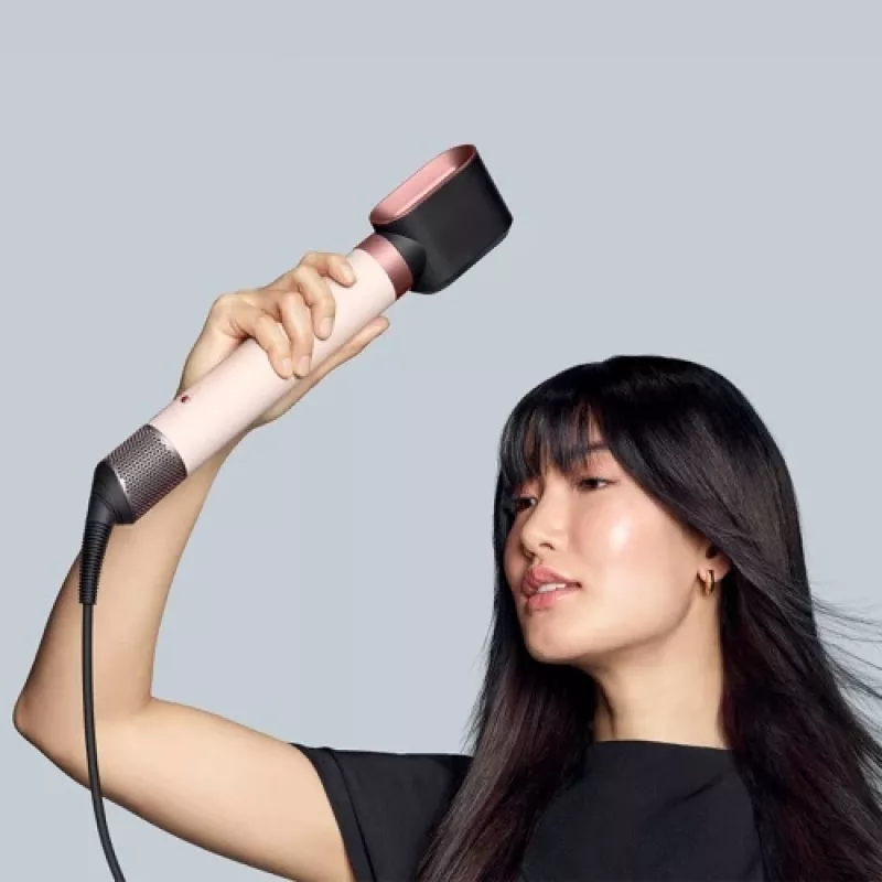 Dyson Airwrap Coanda2x Straight + Wavy Multistyler, kremiškai rožinis auksas, 1700 W, belaidis ryšys Bluetooth (pažeista pakuotė)
