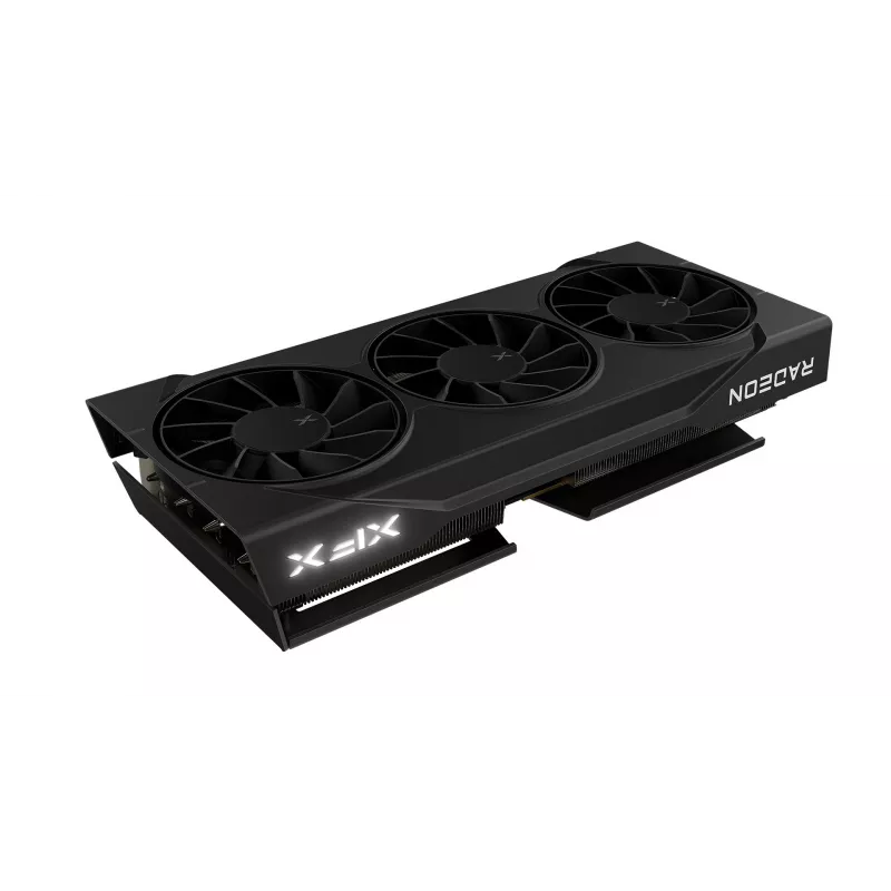 Vaizdo plokštė XFX Radeon RX 9060 XT 16GB GDDR6, 128 bit, PCIe 5.0, 3 ventiliatoriai, 3 išvestys, 290×124×49 mm