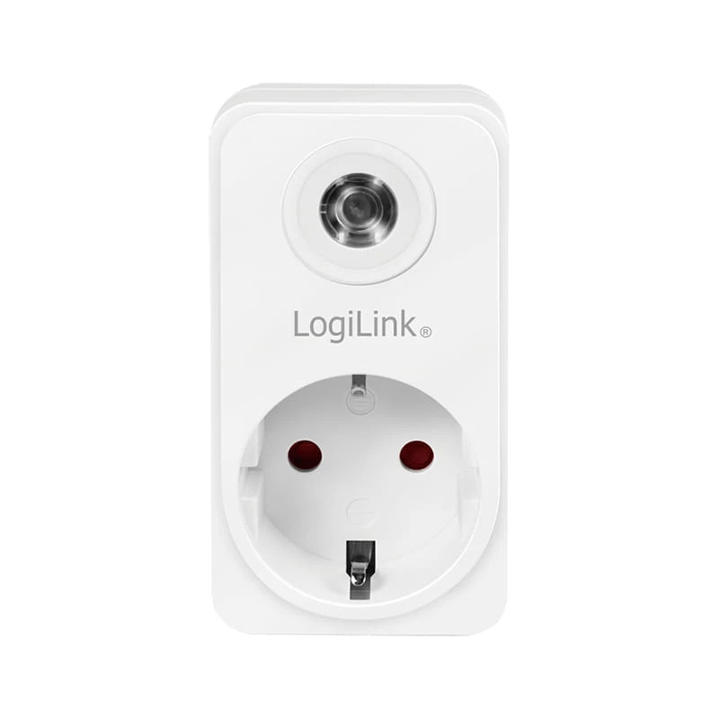 LogiLink PA0263 adapterio kištukas su prieblandos jutikliu, baltas, Type F