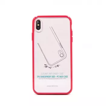 Apsauginis antišokinis dėklas Devia iPhone XS Max 6,5 inch, raudonas, apsauga nuo kritimo