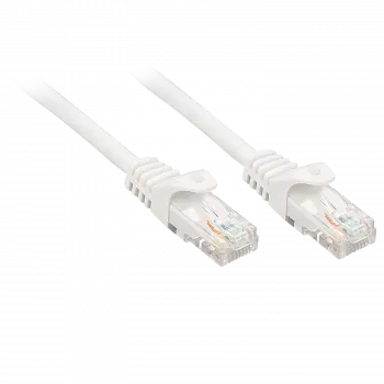 Lindy 48201 tinklo kabelis baltas 0,5 m Cat6 U/UTP