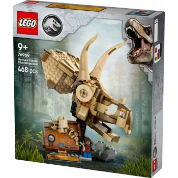 LEGO JURASSIC WORLD 76969 Dinozaurų fosilijos: Triceratops kaukolė