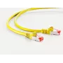 Tinklo kabelis ShiverPeaks 75715-AY CAT 6A S/FTP PIMF, ekranuotas didelės spartos Ethernet kabelis 5 m