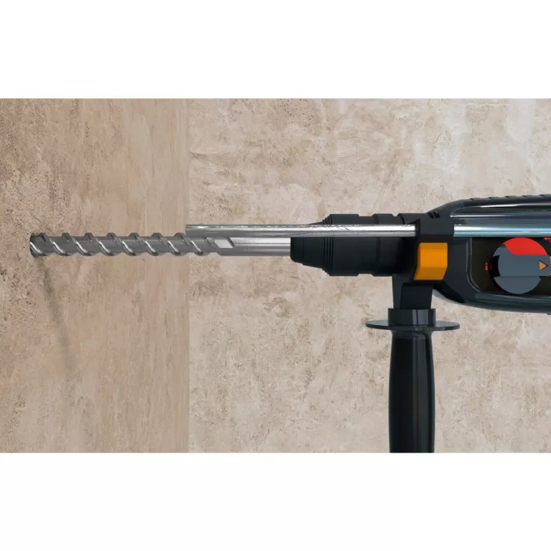 Gręžtuvų plaktukinių antgalių rinkinys Quattric II Set, SDS plus (5 vnt., Ø 5-12 mm)