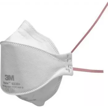 3M 7100231525 apsauginė kaukė 440 vnt. Plokščia sulankstoma FFP3