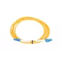 Patchcord LC/UPC-LC/UPC vienmodis Extralink G.652D 3mm 3m (simplex)