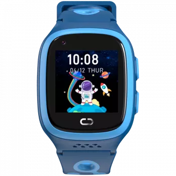 Vaikų išmanusis laikrodis Canyon Kids Watch ZEFIR KW-49 E-SIM 4G GPS WiFi Vaizdo skambučiai Muzika Žaidimai Anglų kalbos mokymasis, Mėlyna