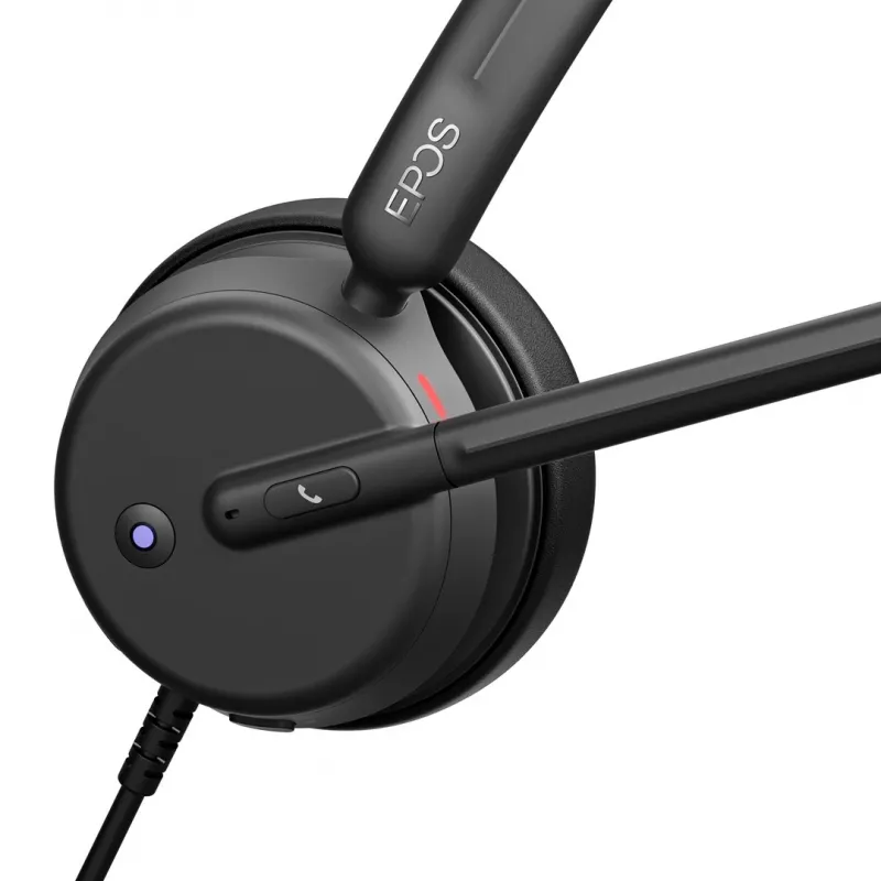 Ausinės EPOS Duo dvišalės, sertifikuotos Microsoft Teams, USB-C