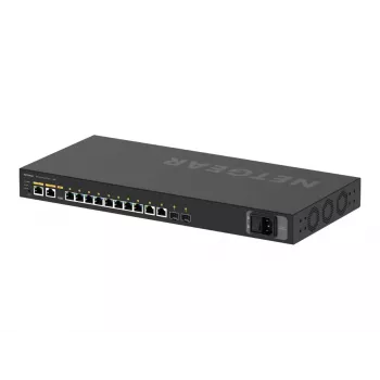 NETGEAR M4250-10G2XF-PoE+ valdomas L2/L3 Gigabit Ethernet (10/100/1000) jungiklis su PoE+ 1U juodas