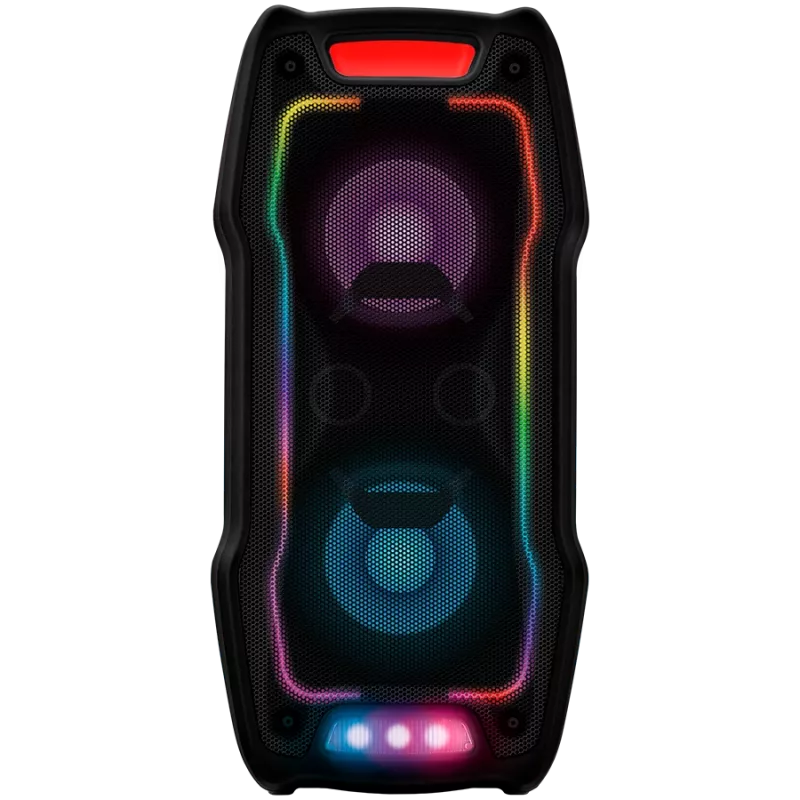 Garsiakalbis SVEN PS-730, juodas (100W, TWS, Bluetooth, FM, USB, microSD, LED ekranas, 4400 mAh)