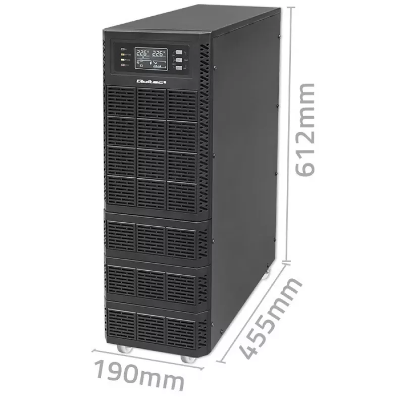 Nepertraukiamo maitinimo šaltinis QOLTEC 52283 6kVA 6000W PF 1.0