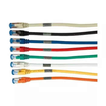 Patch laidas RJ45 - CAT6A 500MHz - 0,15m - pilka - S-STP(S/FTP) - AWG26 - LSZH - Synergy 21