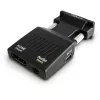 SAVIO CL-145 VGA į HDMI keitiklis su garsu, Full HD, juodas