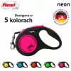Flexi New Neon S 5 m šuns užtraukiamas pavadėlis