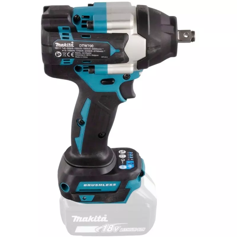 Makita DTW700Z elektrinis veržliasukis 1/2 colio 2200 aps./min 700 N⋅m Žalia