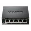 D-Link DES-105 nevaldomas L2 jungiklis, 5x Fast Ethernet, metalinis korpusas